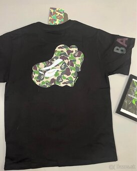 Bape Green Camo T-shirt Tričko - 4