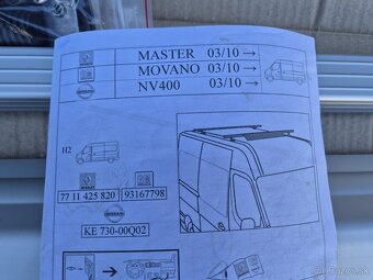 Strešný nosič Renault Master / Opel Movano - 4