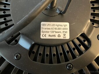 Priemyselné LED svietidlo "UFO" - 4