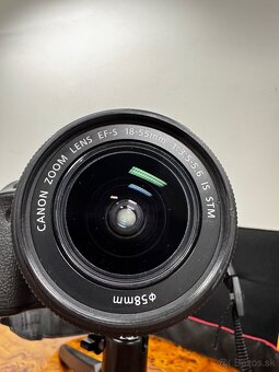 Predám Canon EOS 500D + objektív 18-55 IS STM - 4