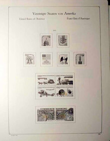 Predám listy KABE, na známky USA 76 strán - 4