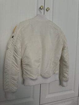 Alpha Industries biela damska bombera - 4