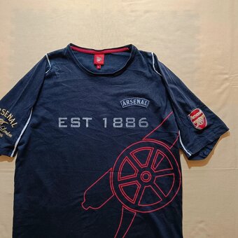 Arsenal FC official product futbalové čierne tričko XL - 4