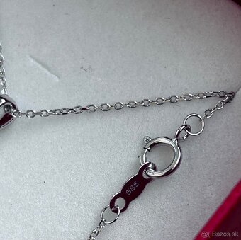 Zlatý náhrdelník s diamantami - 4