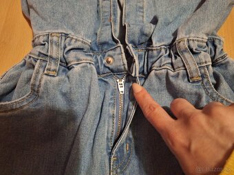 Riflovy overal veľkosť 152 a Retro rifle na traky-146 - 4