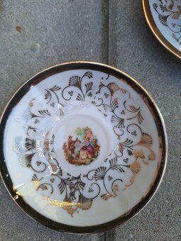 Pozlátená 24 karatovym zlatom cajova suprava - 4