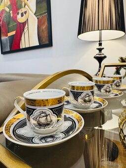 Retro vitrínová súprava 8 ks šálok - 4