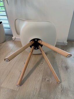 Kuchynská stolička KATHRYN (biela) - 4