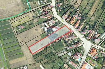 Stavebný pozemok pre rodinný dom/bytovú výstavbu - 2410 m2 - 4