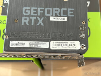 ⭐️ Nvidia RTX 3070 PNY XLR8 OC 8GB, osobná záruka 3 mesiace - 4