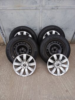 Predám plech.disky 5x112R17 - 4