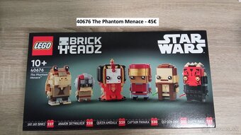 Predám rôzne Lego Star Wars sety 2 - 4