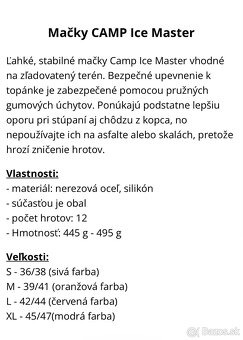 Horolezecké mačky CAMP - 4