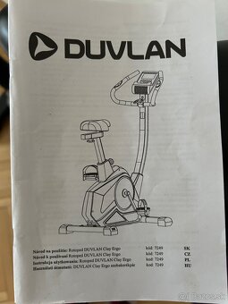 Stacionárny bicykel Duvlan - 4