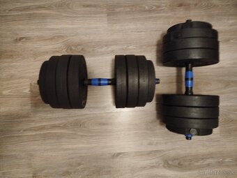 Hexagonalne činky 2x10kg =70€ - 4