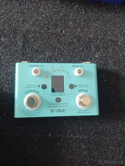 pedalboard s efektami , overdrive delay autowah looper .. - 4