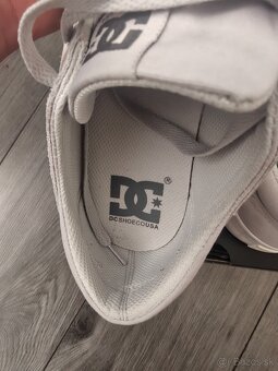 DC Shoes Trase TX veľ. 42 (27,5cm) kožené, biely mix - 4