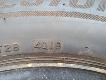 Sada kolies VW Tiguán 2, plechové disky + pneu 215/65 R17 - 4