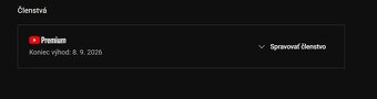 YouTube,Spotify PREMIUM individual 3/6/12 mesiacov alebo DUO - 4