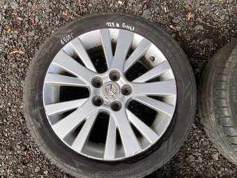 123. sada letní alu kola 215/50 r17 5x114,3 MAZDA - 4
