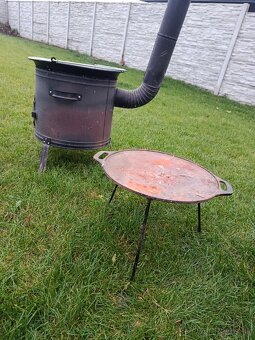 Kotlina na gulas, 25l kotlik, prikryvka, naberacka a varecha - 4