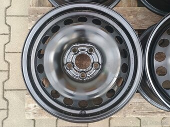 Orig. plechové disky VW, Škoda, Seat, Audi R15 5x100 ET40 - 4