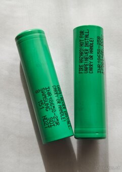 Predám Li-ion bateria Samsung INR18650 25R 2500 mAh 20A - 4