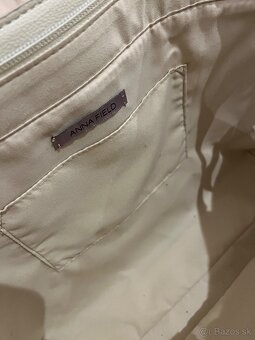 Kabelka na notebook beige - 4