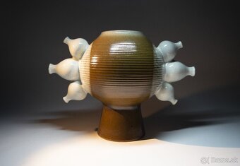 Keramická  váza  - Kravsko - 4