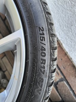 Zimná sada Borber 5x100r17 et40 - 4