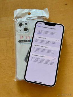 iPhone 14 Bílá BATERIE 100% TOP - 4