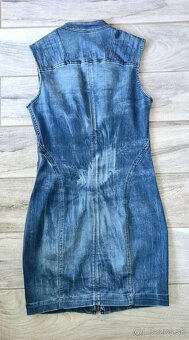 Riflové šaty G-star Raw a sukne - 4