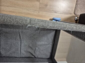 Prenosná postielka Kinderkraft Joy Blue s matracom - 4