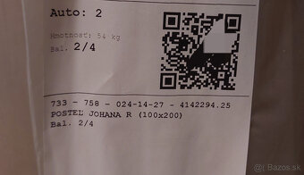 Rohová posteľ JOHANA - buk - 4