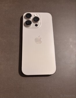 Predám iPhone 16 Pro – Prírodný Titan 128GB - 4