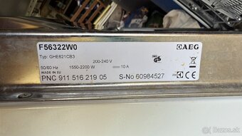 Umývačka riadu AEG F56322W0 - 4