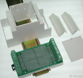 Prototypová súprava D3MG 3-mod kryt pre DIN prípojnicu - 4