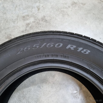 Letné pneumatiky 265/60 R18 PIRELLI DOT3519 - 4