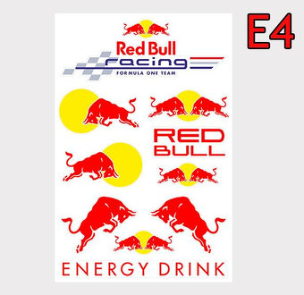 Nálepky, samolepky, Rockstar, Monster, GoPro, Red Bull... - 4