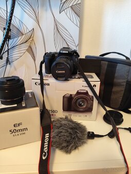 Canon EOS 250D + objektív + príslušenstvo - 4