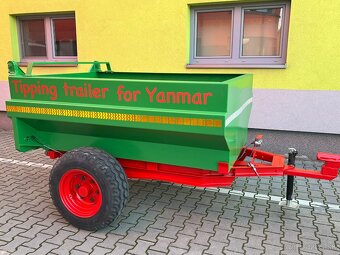 Vyklápacia vlečka pre Yanmar - 4