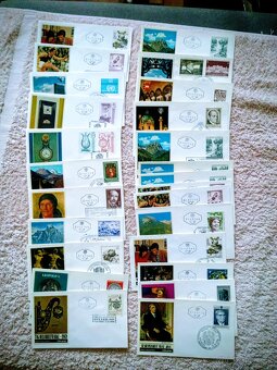 Argentína,Rakúsko.FDC-známky - 4