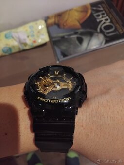 casio g-shock čierno-zlate - 4