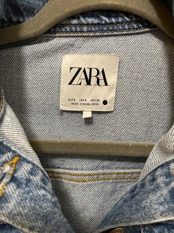 ZARA riflove šaty - 4