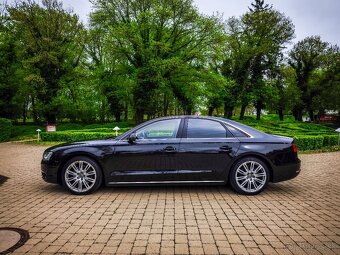 Audi A8 3.0 TDI 184kw 4x4 quattro diesel 6/2013 čierna met - 4