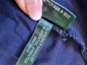 tmavomodré moderné široké nohavice Ralph Lauren L - 4