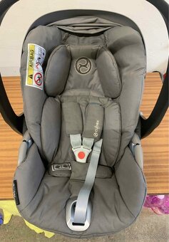 Polohovateľná autosedačka Cybex Cloud Z i-Size Soho Grey - 4