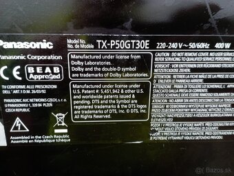 Panasonic TX-P50GT30E - 4