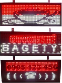 Svetelná reklama LED panel pútač displej - 4