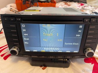 original autoradio navigacia MFD2 multivan t5 touareg - 4
